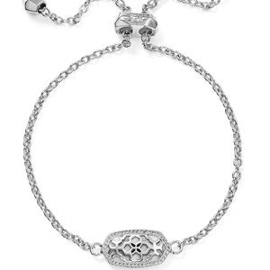 Kendra Scott Elaina Silver Filigree Bracelet